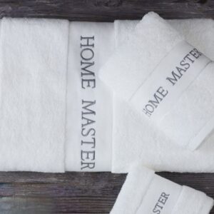 Dobby Band Hotel Towels