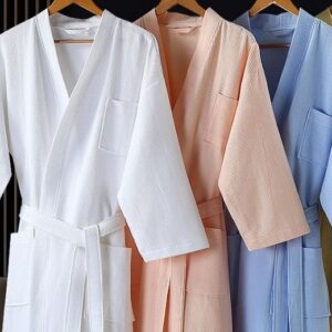100% Cotton Waffle Hotel Bathrobe
