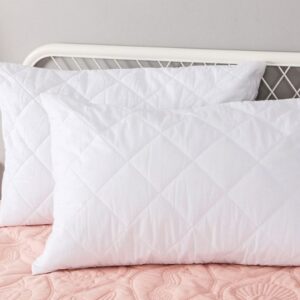 Microfiber Padded Waterproof & Anti-mite Pillow Protector
